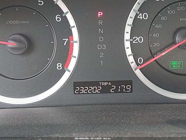 Aukcja sprzedaży 2012 Honda Accord 2.4 Se, vin: 1HGCP2F6XCA087423, numer aukcji: 46083595
