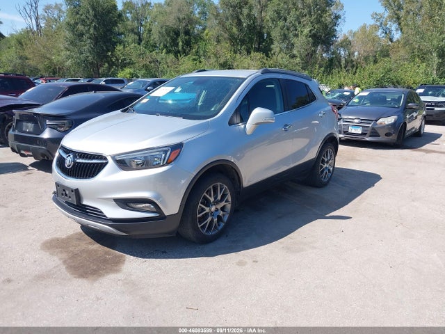 46083599 :رقم المزاد ، KL4CJ1SB6KB727546 vin ، 2019 Buick Encore Fwd Sport Touring مزاد بيع