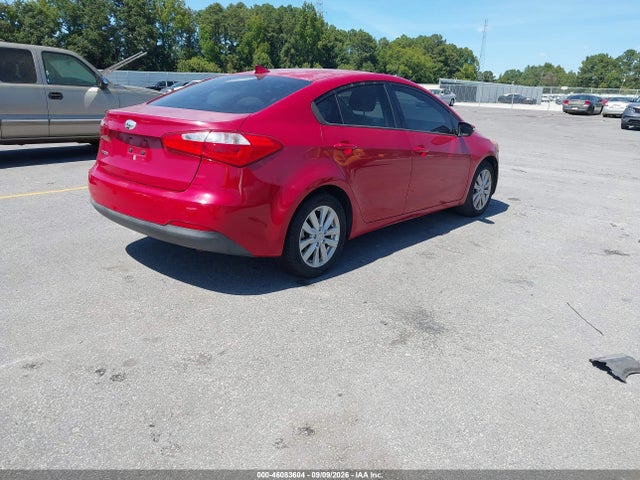 2014 Kia Forte Lx მანქანა იყიდება აუქციონზე, vin: KNAFX4A62E5188317, აუქციონის ნომერი: 46083604