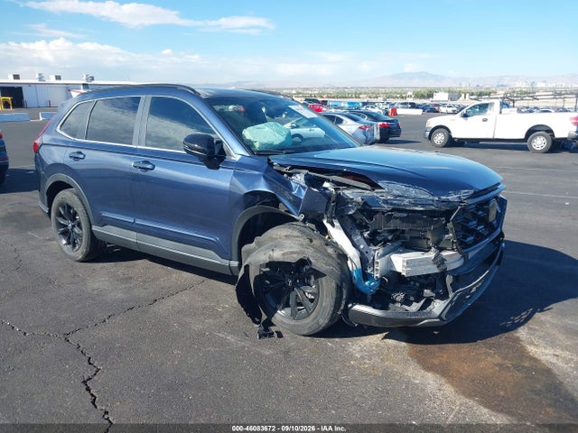 2025 Honda Cr-v Hybrid Sport მანქანა იყიდება აუქციონზე, vin: 7FARS6H52SE063355, აუქციონის ნომერი: 46083672