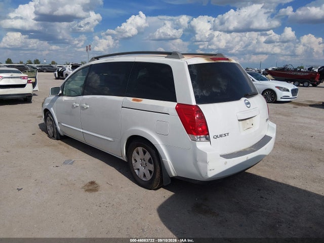 Aukcja sprzedaży 2006 Nissan Quest 3.5 S, vin: 5N1BV28U06N102046, numer aukcji: 46083722