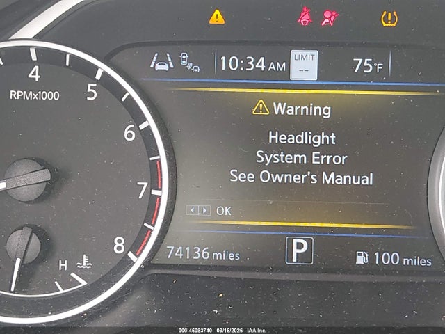 1N4AA6CV0NC503017 Nissan Maxima Sv Xtronic Cvt