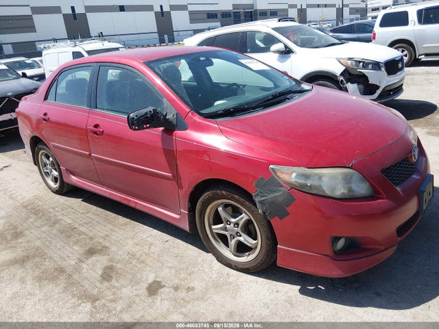 2009 Toyota Corolla S მანქანა იყიდება აუქციონზე, vin: 1NXBU40E49Z025680, აუქციონის ნომერი: 46083745