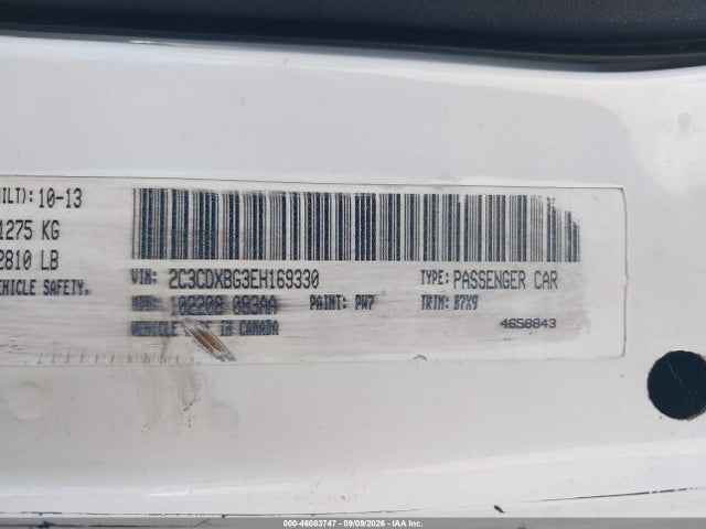 Dodge Charger Se 2014 2C3CDXBG3EH169330 Image 9