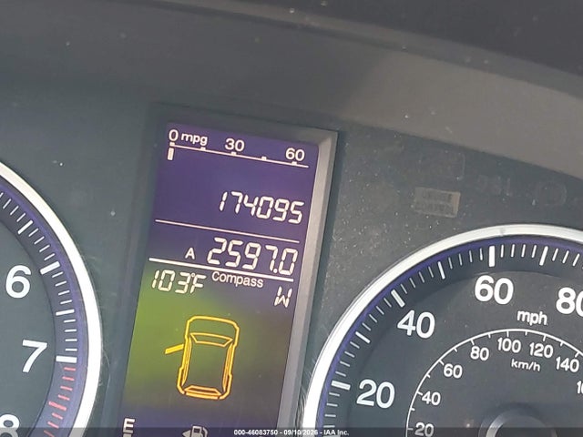 46083750 :رقم المزاد ، JHLRE3H79AC004210 vin ، 2010 Honda Cr-v Ex-l مزاد بيع