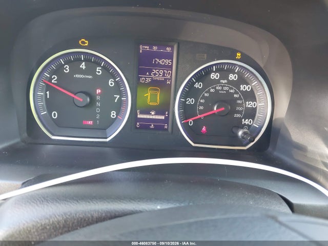 46083750 :رقم المزاد ، JHLRE3H79AC004210 vin ، 2010 Honda Cr-v Ex-l مزاد بيع