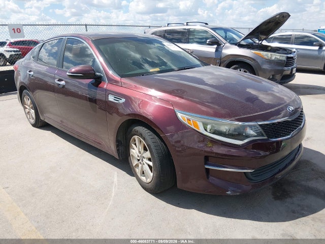 Aukcja sprzedaży 2016 Kia Optima Lx, vin: 5XXGT4L33GG103215, numer aukcji: 46083771