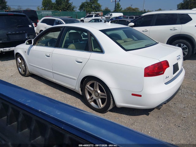 2007 Audi A4 2.0t მანქანა იყიდება აუქციონზე, vin: WAUDF78E17A146031, აუქციონის ნომერი: 46083772