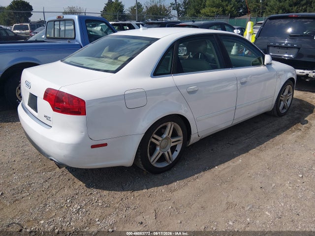 2007 Audi A4 2.0t მანქანა იყიდება აუქციონზე, vin: WAUDF78E17A146031, აუქციონის ნომერი: 46083772