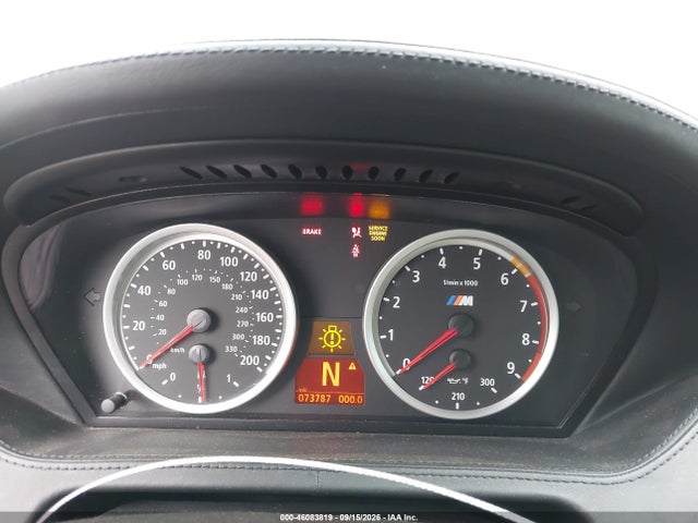 46083819 :رقم المزاد ، WBSEH935X7CY23529 vin ، 2007 Bmw M6 مزاد بيع