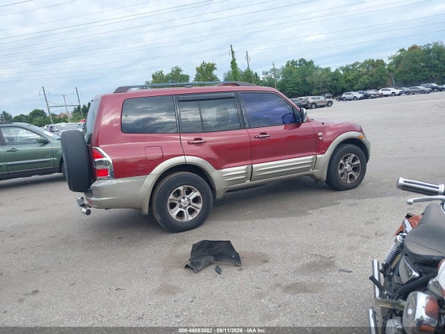 Auction sale of the 2001 Mitsubishi Montero Limited, vin: JA4MW51R21J002302, lot number: 46083882