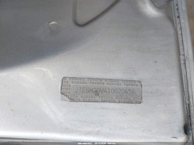 46083923 :رقم المزاد ، JTEGH20V410020456 vin ، 2001 Toyota Rav4 مزاد بيع