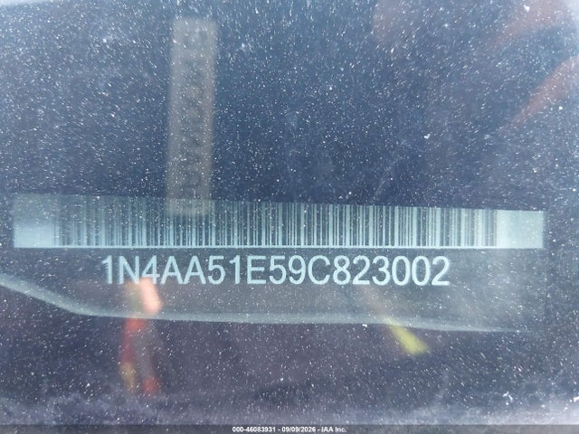 Aukcja sprzedaży 2009 Nissan Maxima 3.5 S, vin: 1N4AA51E59C823002, numer aukcji: 46083931