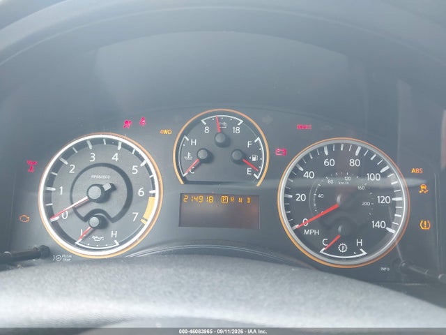 46083965 :رقم المزاد ، 5N1AA0NC9CN605142 vin ، 2012 Nissan Armada Sv مزاد بيع
