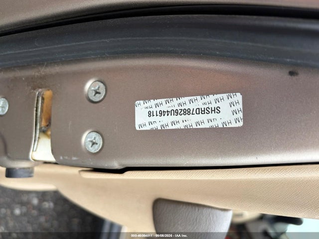 Продажа на аукционе авто 2006 Honda Cr-v Ex, vin: SHSRD78826U446118, номер лота: 46084011
