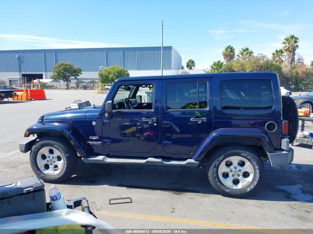 46084013 :رقم المزاد ، 1C4HJWEG3DL527026 vin ، 2013 Jeep Wrangler Unlimited Sahara مزاد بيع