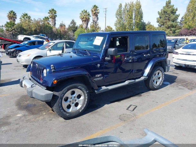 46084013 :رقم المزاد ، 1C4HJWEG3DL527026 vin ، 2013 Jeep Wrangler Unlimited Sahara مزاد بيع