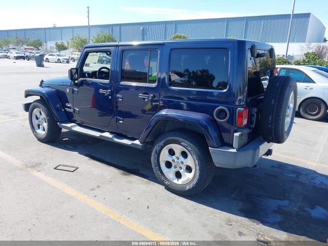 46084013 :رقم المزاد ، 1C4HJWEG3DL527026 vin ، 2013 Jeep Wrangler Unlimited Sahara مزاد بيع