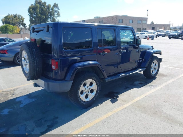 46084013 :رقم المزاد ، 1C4HJWEG3DL527026 vin ، 2013 Jeep Wrangler Unlimited Sahara مزاد بيع