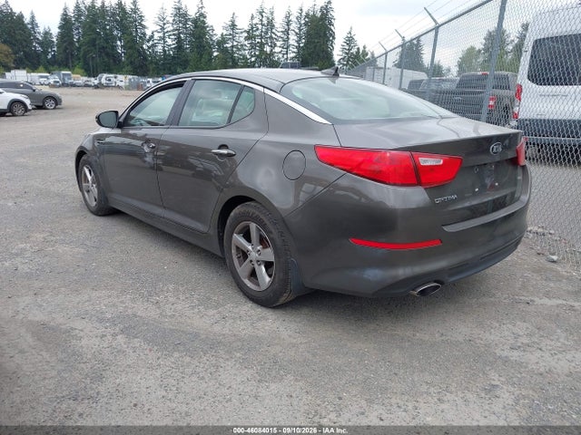 Продаж на аукціоні авто 2015 Kia Optima Lx, vin: 5XXGM4A76FG404546, номер лоту: 46084015