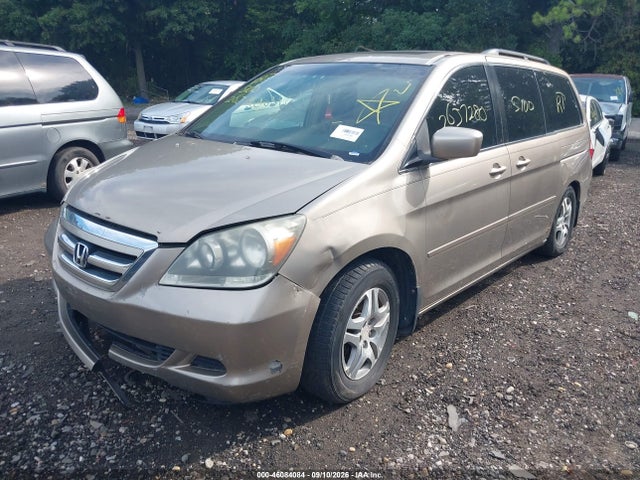 46084084 :رقم المزاد ، 5FNRL38675B060505 vin ، 2005 Honda Odyssey Ex-l مزاد بيع