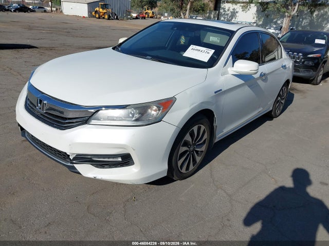 Продаж на аукціоні авто 2017 Honda Accord Hybrid Ex-l, vin: JHMCR6F52HC002057, номер лоту: 46084226