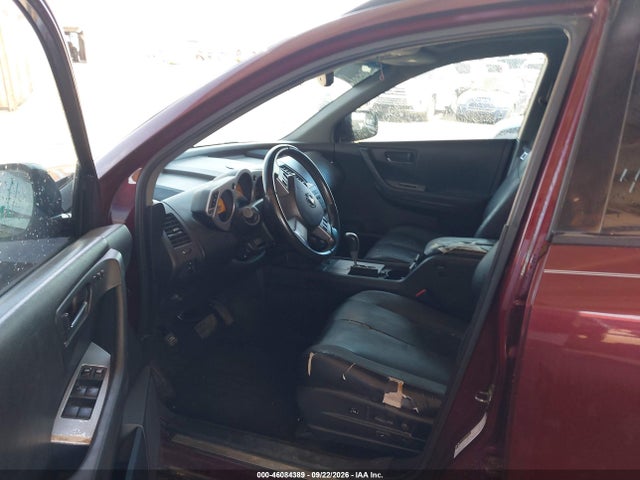 2005 Nissan Murano Sl მანქანა იყიდება აუქციონზე, vin: JN8AZ08T35W323766, აუქციონის ნომერი: 46084389