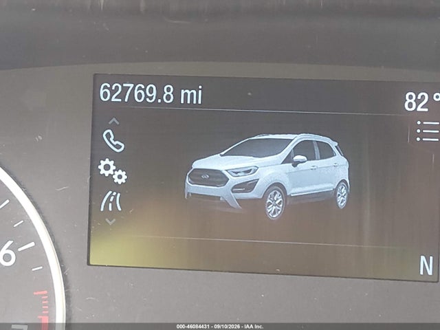 Продаж на аукціоні авто 2021 Ford Ecosport Se, vin: MAJ6S3GL9MC455199, номер лоту: 46084431