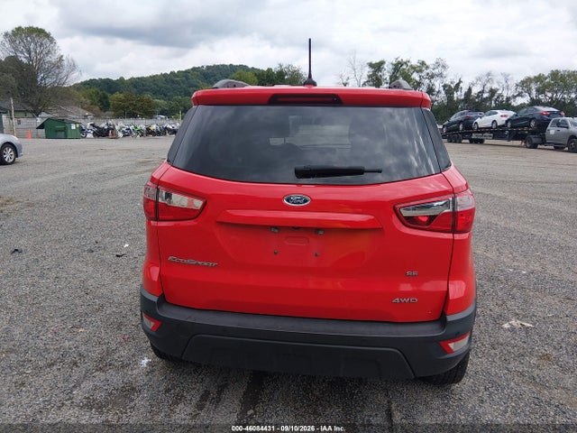 Продаж на аукціоні авто 2021 Ford Ecosport Se, vin: MAJ6S3GL9MC455199, номер лоту: 46084431