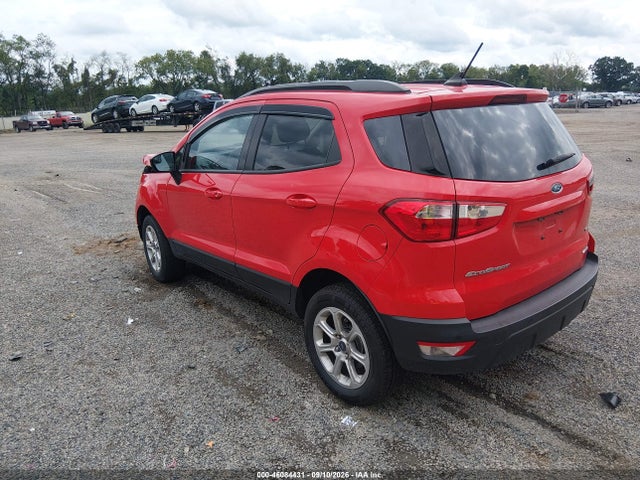 Продаж на аукціоні авто 2021 Ford Ecosport Se, vin: MAJ6S3GL9MC455199, номер лоту: 46084431