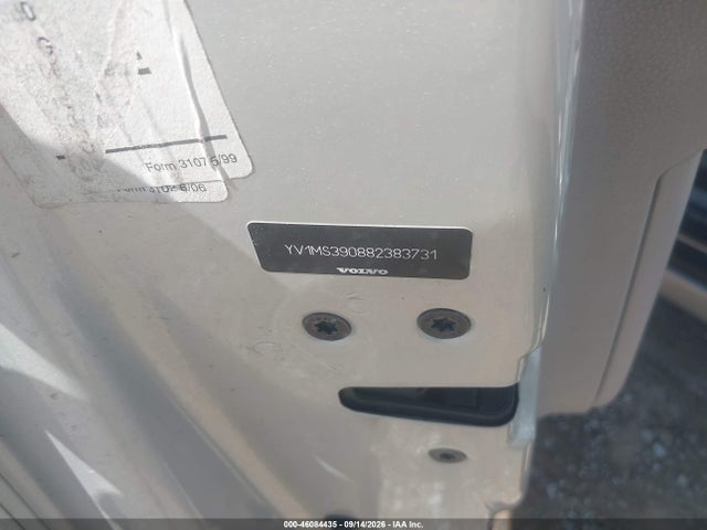 Aukcja sprzedaży 2008 Volvo S40 2.4i, vin: YV1MS390882383731, numer aukcji: 46084435