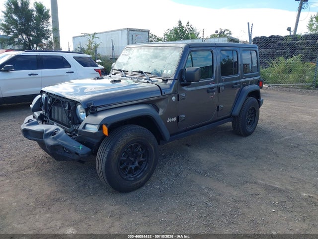 2019 Jeep Wrangler Unlimited Sport S 4x4 მანქანა იყიდება აუქციონზე, vin: 1C4HJXDN8KW689994, აუქციონის ნომერი: 46084452