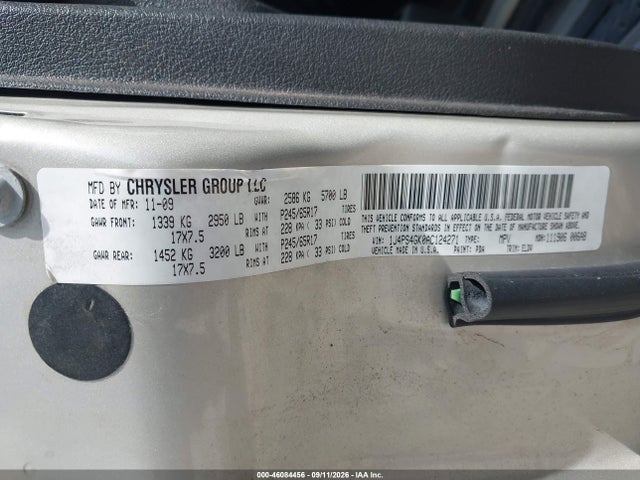 2010 Jeep Grand Cherokee Laredo მანქანა იყიდება აუქციონზე, vin: 1J4PS4GK0AC124271, აუქციონის ნომერი: 46084456