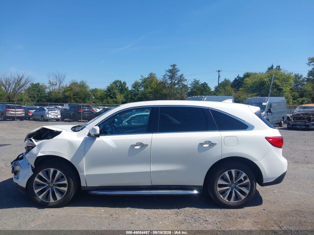 2016 Acura Mdx Technology   Acurawatch Plus Packages/technology Package მანქანა იყიდება აუქციონზე, vin: 5FRYD4H42GB029368, აუქციონის ნომერი: 46084487