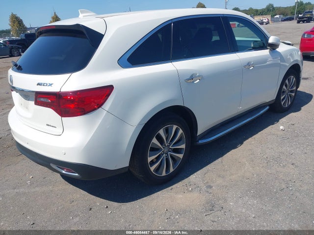 2016 Acura Mdx Technology   Acurawatch Plus Packages/technology Package მანქანა იყიდება აუქციონზე, vin: 5FRYD4H42GB029368, აუქციონის ნომერი: 46084487