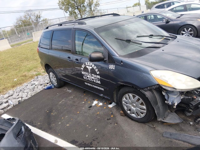 2009 Toyota Sienna Le მანქანა იყიდება აუქციონზე, vin: 5TDZK23C59S284433, აუქციონის ნომერი: 46084494