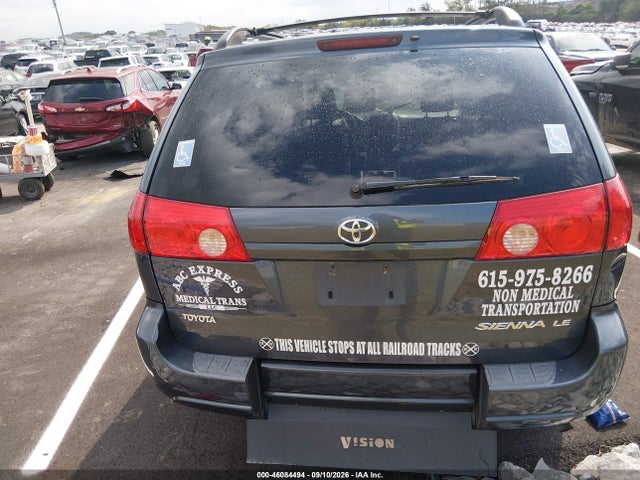 2009 Toyota Sienna Le მანქანა იყიდება აუქციონზე, vin: 5TDZK23C59S284433, აუქციონის ნომერი: 46084494