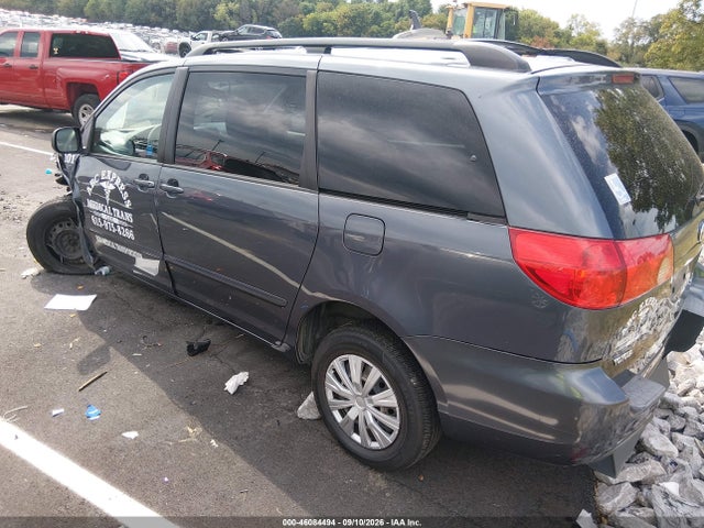 2009 Toyota Sienna Le მანქანა იყიდება აუქციონზე, vin: 5TDZK23C59S284433, აუქციონის ნომერი: 46084494