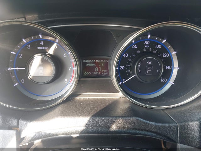 2013 Hyundai Sonata Limited მანქანა იყიდება აუქციონზე, vin: 5NPEC4AC6DH675308, აუქციონის ნომერი: 46084529