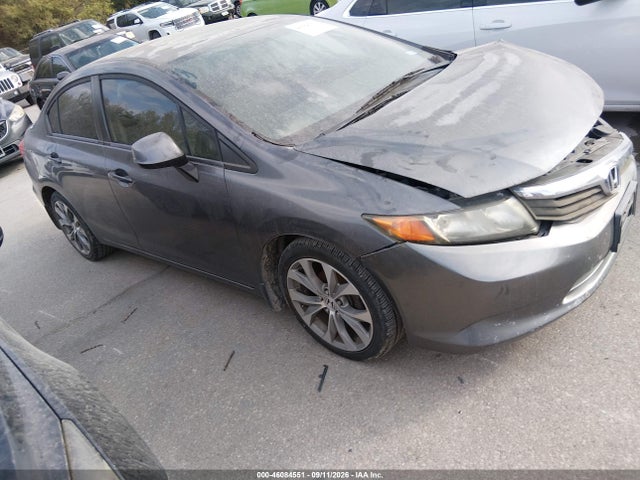 46084551 :رقم المزاد ، 19XFB2F59CE323784 vin ، 2012 Honda Civic Lx مزاد بيع