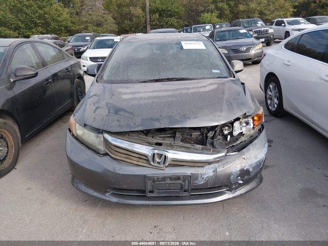 Aukcja sprzedaży 2012 Honda Civic Lx, vin: 19XFB2F59CE323784, numer aukcji: 46084551