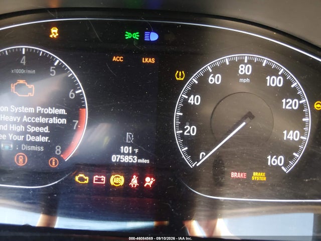Aukcja sprzedaży 2018 Honda Accord Lx, vin: 1HGCV1F14JA105674, numer aukcji: 46084569