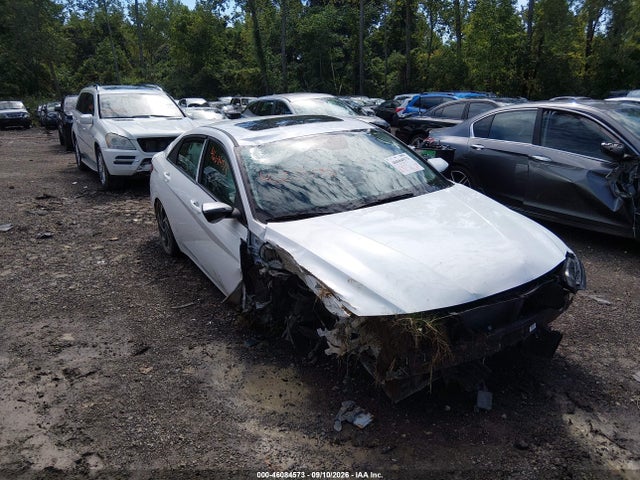 46084573 :رقم المزاد ، KMHLN4DJ1RU105043 vin ، 2024 Hyundai Elantra Hybrid Limited مزاد بيع