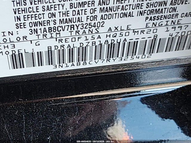 46084630 :رقم المزاد ، 3N1AB8CV7RY325402 vin ، 2024 Nissan Sentra Sv Xtronic Cvt مزاد بيع