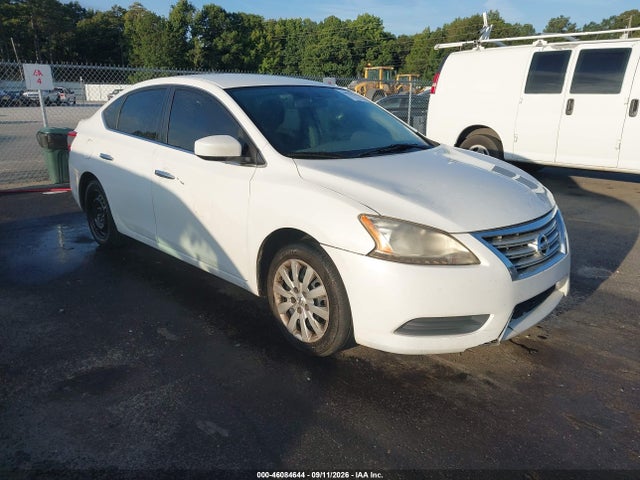 2014 Nissan Sentra S/sv/sr/sl მანქანა იყიდება აუქციონზე, vin: 3N1AB7AP9EL641549, აუქციონის ნომერი: 46084644