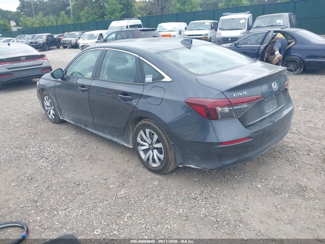 Aukcja sprzedaży 2025 Honda Civic Lx, vin: 2HGFE2F20SH539024, numer aukcji: 46084648