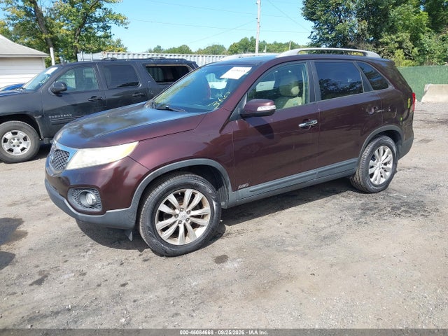 2011 Kia Sorento Ex V6 მანქანა იყიდება აუქციონზე, vin: 5XYKUDA24BG042057, აუქციონის ნომერი: 46084668