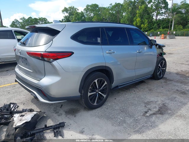 2022 Toyota Highlander Xse მანქანა იყიდება აუქციონზე, vin: 5TDLZRAH8NS123478, აუქციონის ნომერი: 46084711
