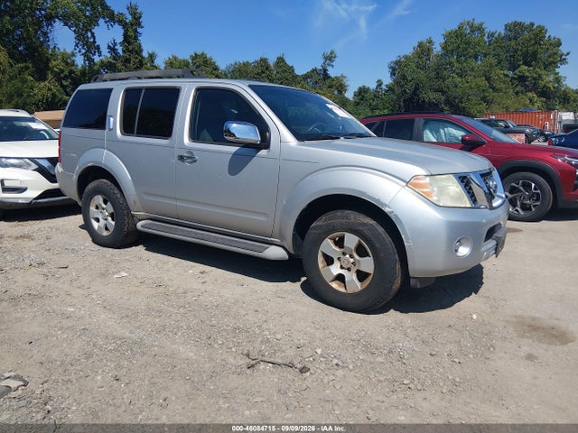 Продажа на аукционе авто 2008 Nissan Pathfinder S, vin: 5N1AR18B58C625280, номер лота: 46084715