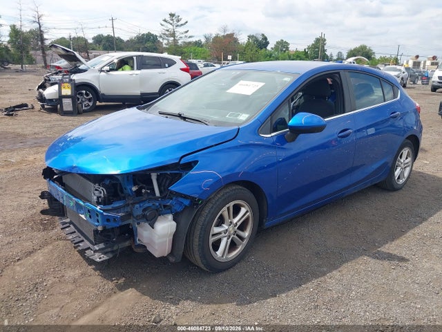 2017 Chevrolet Cruze Lt Auto მანქანა იყიდება აუქციონზე, vin: 3G1BE6SM4HS579021, აუქციონის ნომერი: 46084723